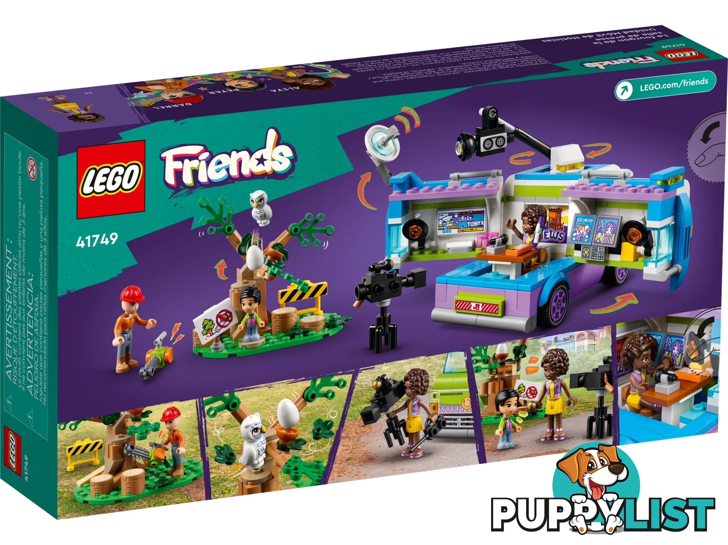 LEGO 41749 Newsroom Van - Friends - 5702017415321