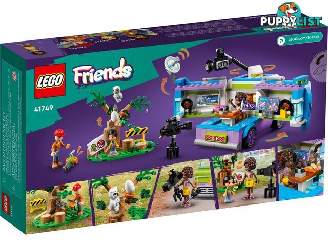 LEGO 41749 Newsroom Van - Friends - 5702017415321