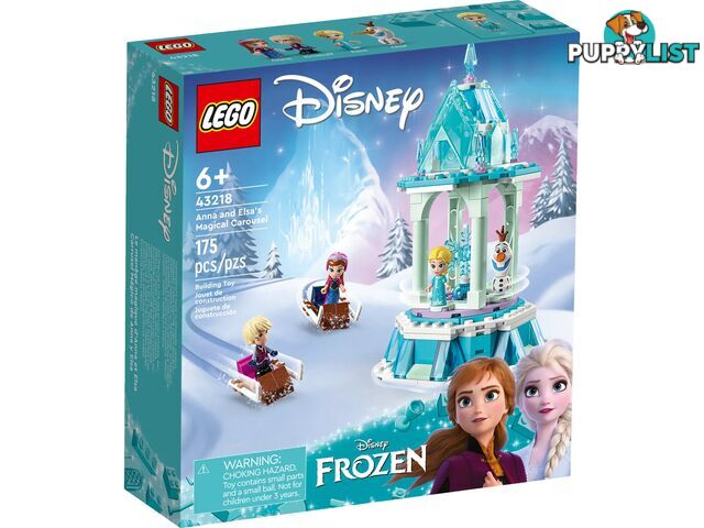 LEGO 43218 Anna and Elsa's Magical Carousel - Disney Princess - 5702017424859