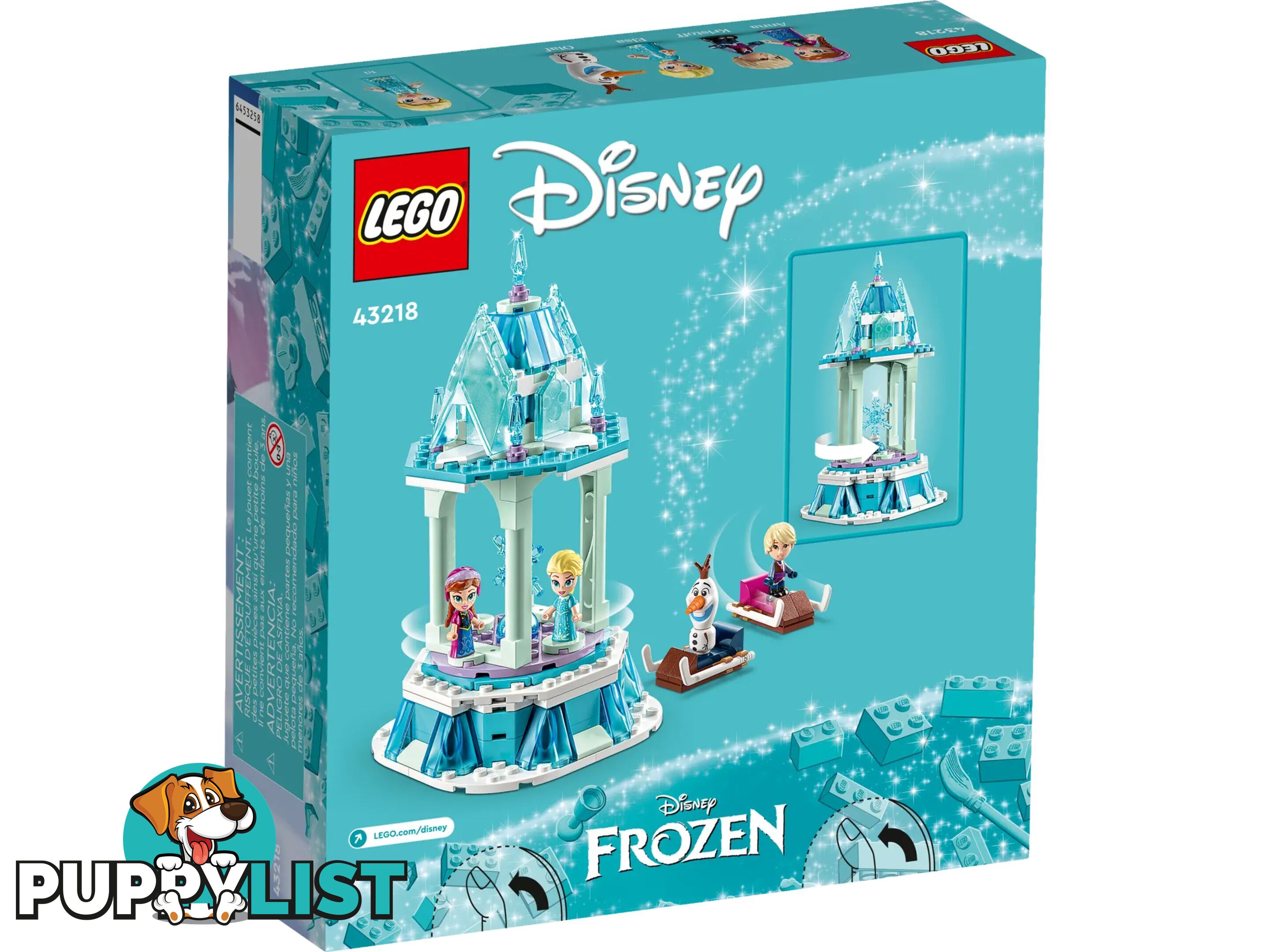 LEGO 43218 Anna and Elsa's Magical Carousel - Disney Princess - 5702017424859