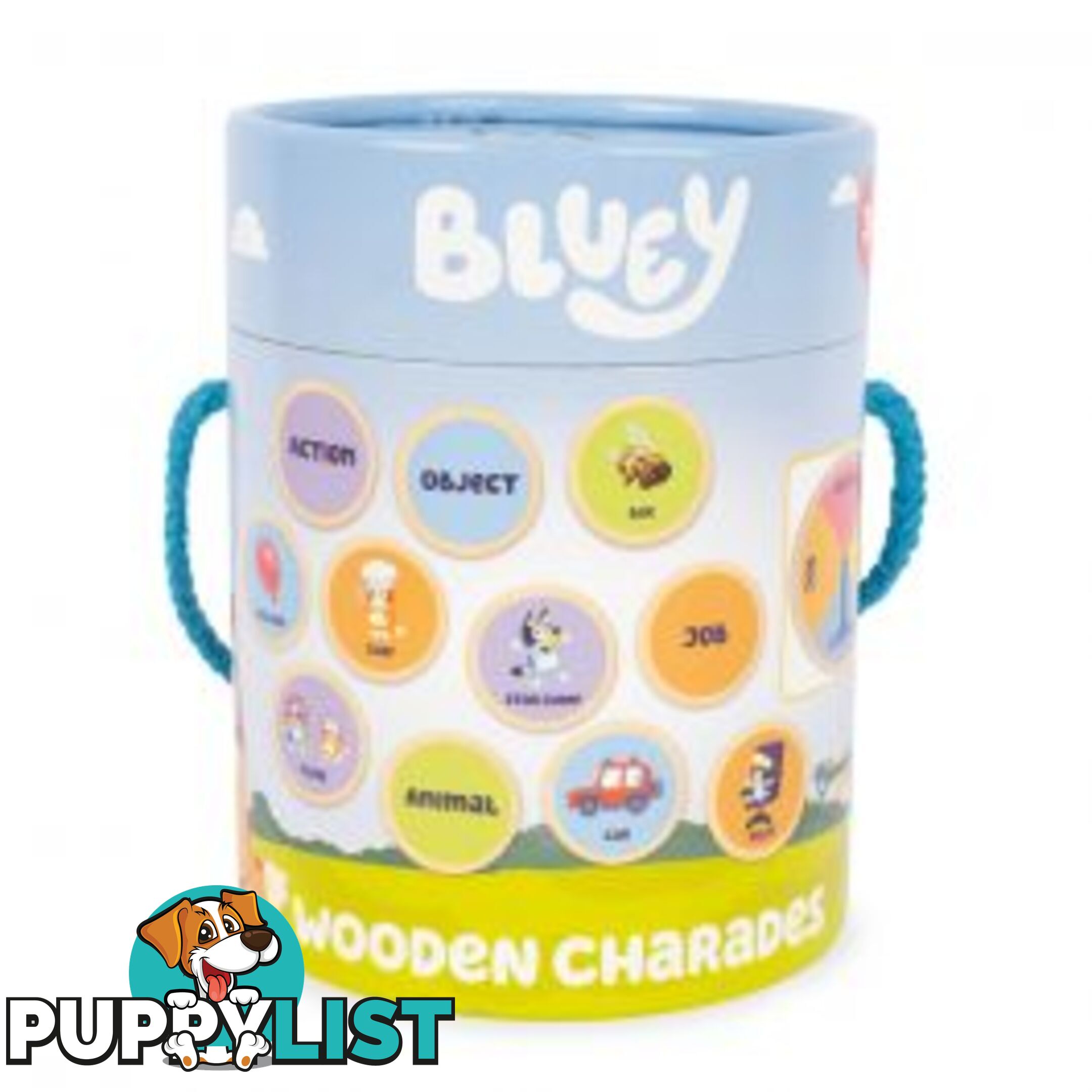 Bluey - Wooden Charades - Jsblu250c - 5055069721057