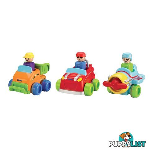 Tomy - Push N Go Assorted - Lce1012 - 5011666010123