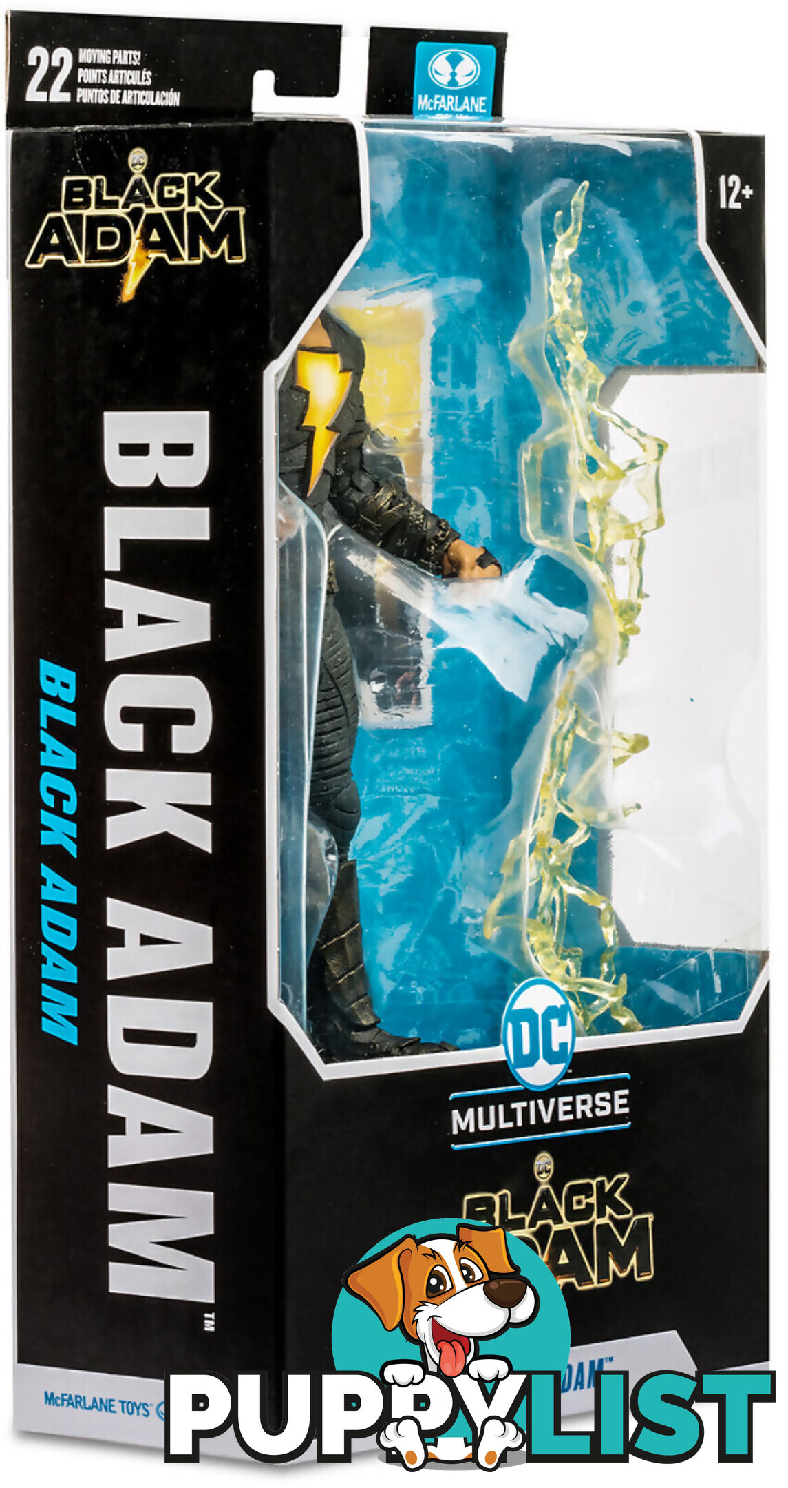 Mcfarlane - Black Adam 7 Inch Figurine With Hero Costume (black Adam Movie) - Hs15256 - 787926152562