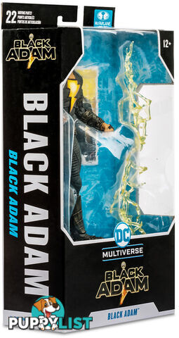 Mcfarlane - Black Adam 7 Inch Figurine With Hero Costume (black Adam Movie) - Hs15256 - 787926152562