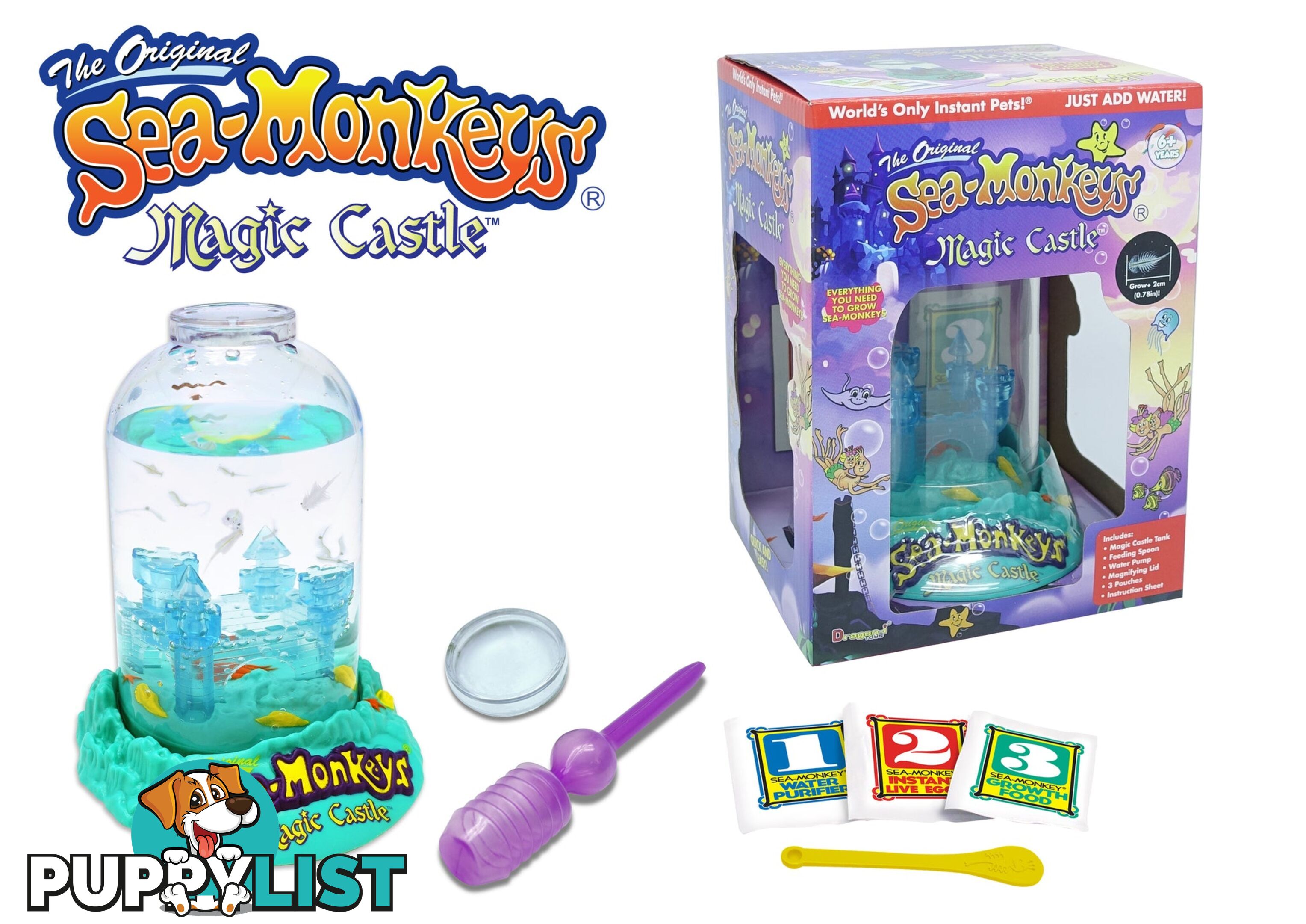 Sea Monkeys - Magic Castle - Wvsea23229cas - 4894166232308