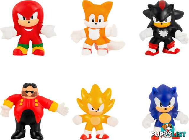 Heroes Of Goo Jit Zu - Sonic S3 Minis Mega 6 Pack - Mj42826 - 630996428269