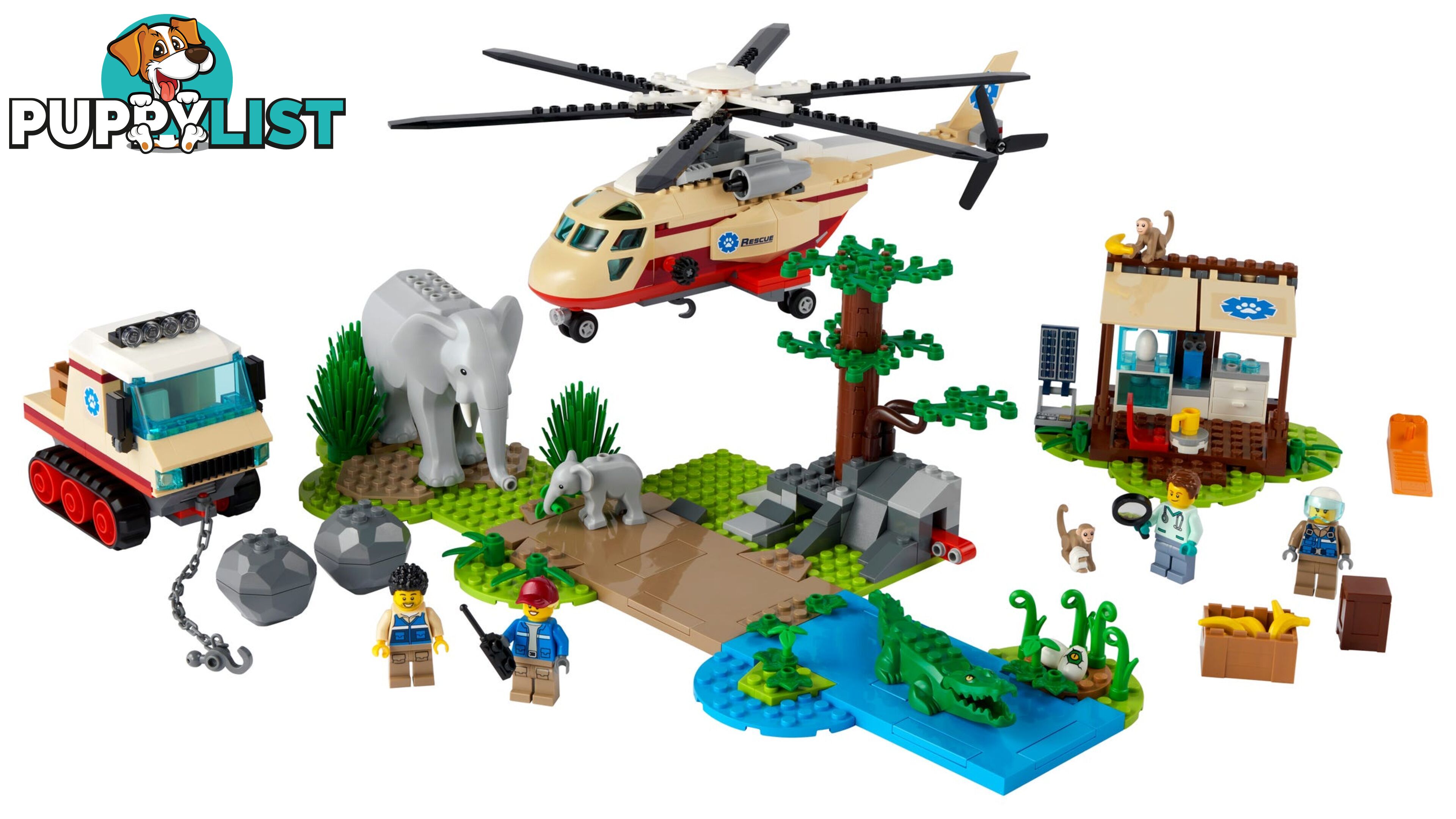 LEGO 60302 Wildlife Rescue Operation - City - 5702016911930