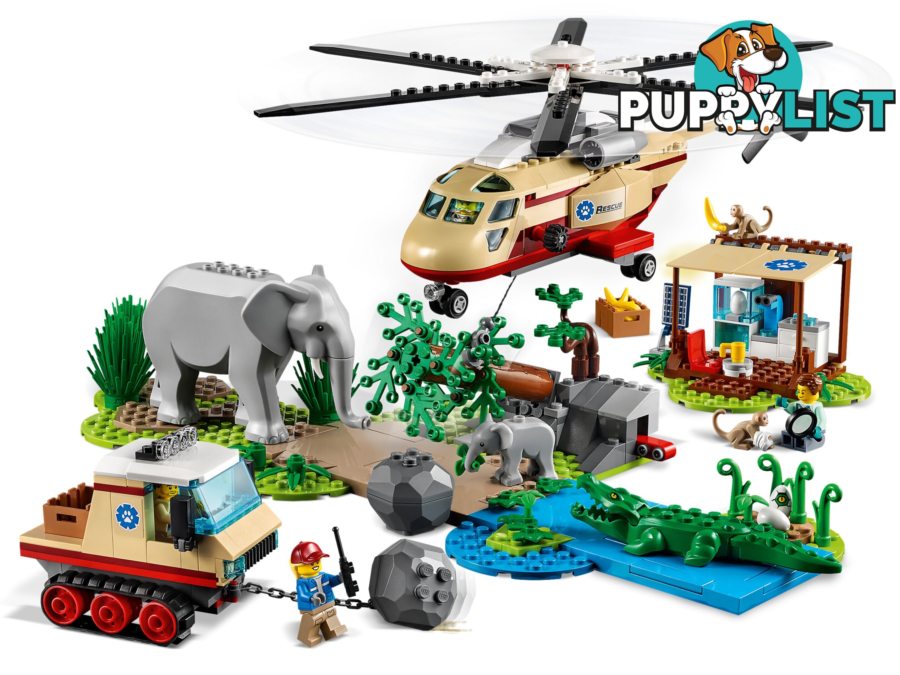 LEGO 60302 Wildlife Rescue Operation - City - 5702016911930