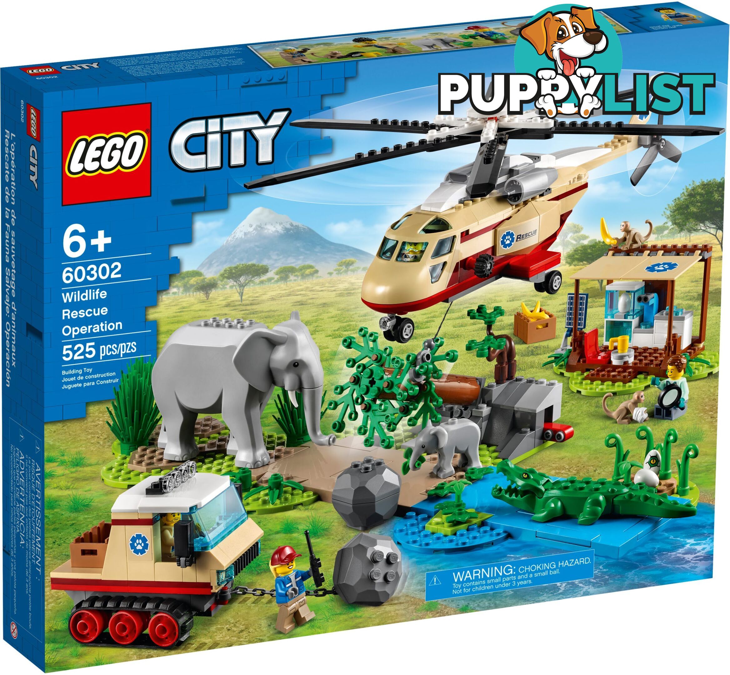 LEGO 60302 Wildlife Rescue Operation - City - 5702016911930