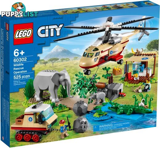 LEGO 60302 Wildlife Rescue Operation - City - 5702016911930