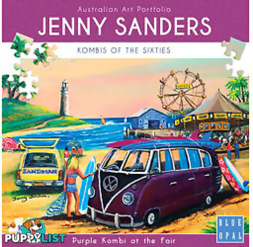 Blue Opal - Purple Kombi Fair Jigsaw Puzzle 1000 Pieces - Mdbl02068 - 0633793020681