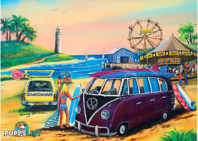 Blue Opal - Purple Kombi Fair Jigsaw Puzzle 1000 Pieces - Mdbl02068 - 0633793020681