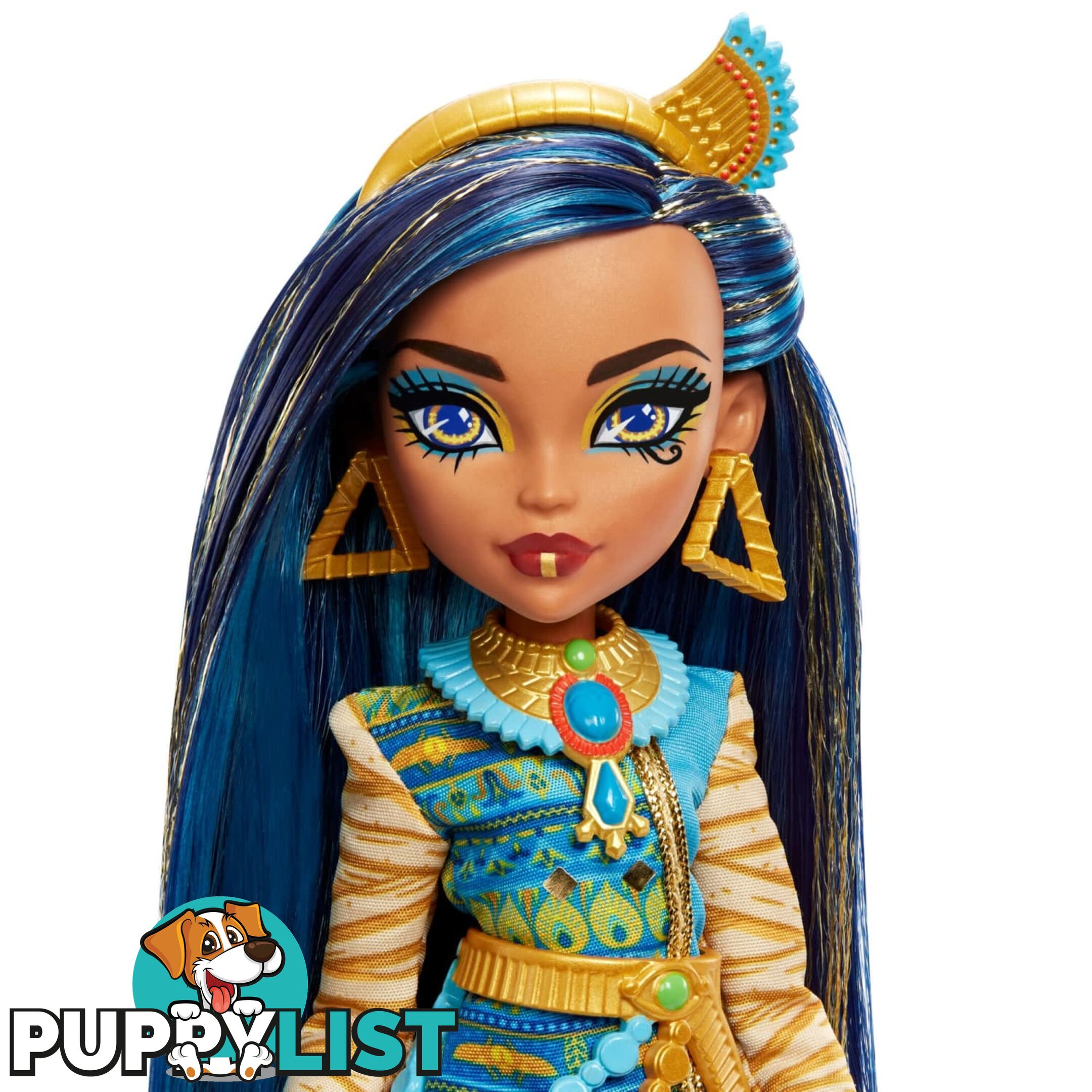 Monster High - Cleo De Nile Doll With Pet And Accessories - Mahhk54 - 194735069835