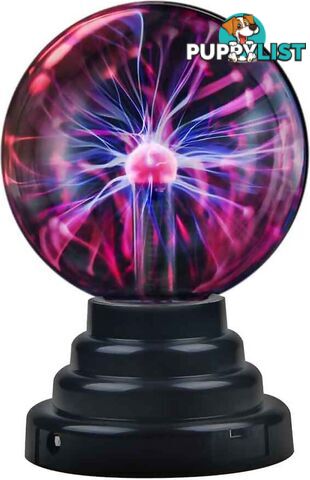 Landmark - Plasma Ball 8 Inch Black - Aslanlt150 - 9320383372909