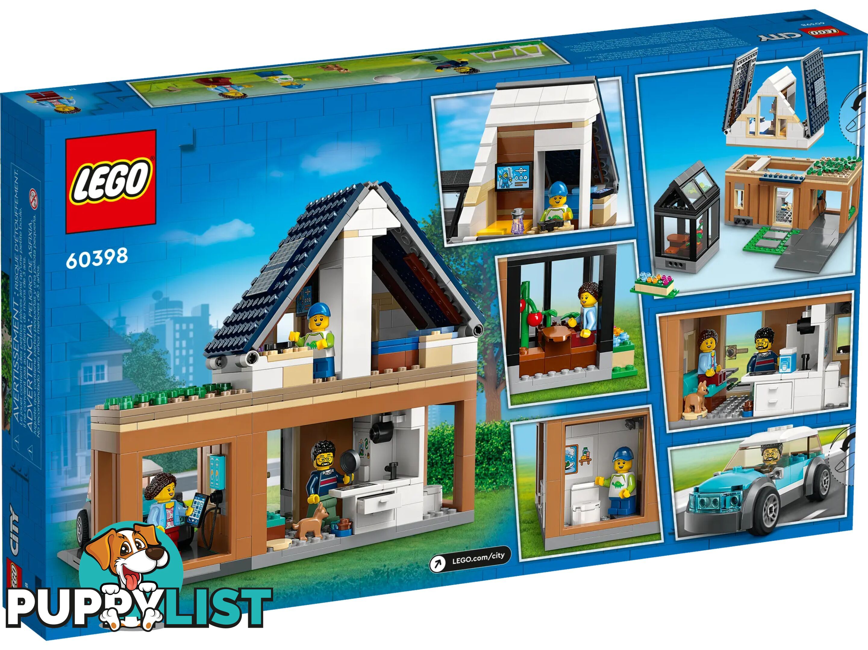 LEGO 60398 Family House and Electric Car - City - 5702017462363