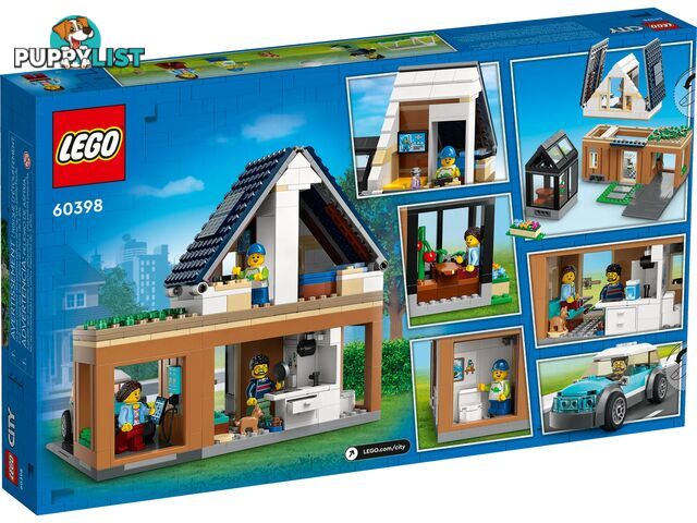 LEGO 60398 Family House and Electric Car - City - 5702017462363