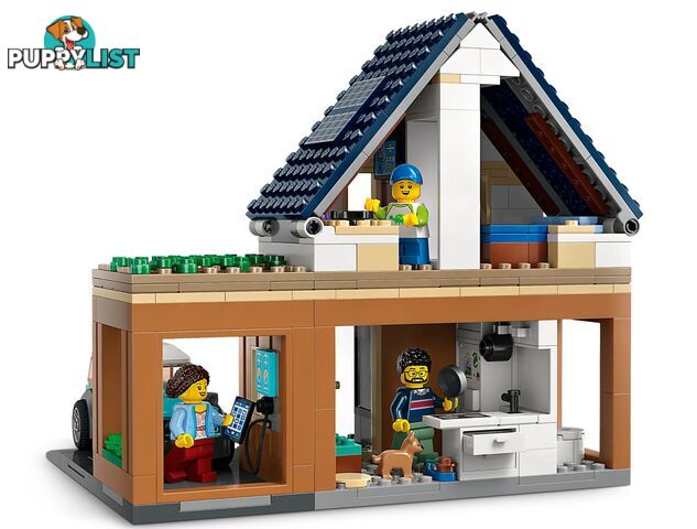 LEGO 60398 Family House and Electric Car - City - 5702017462363