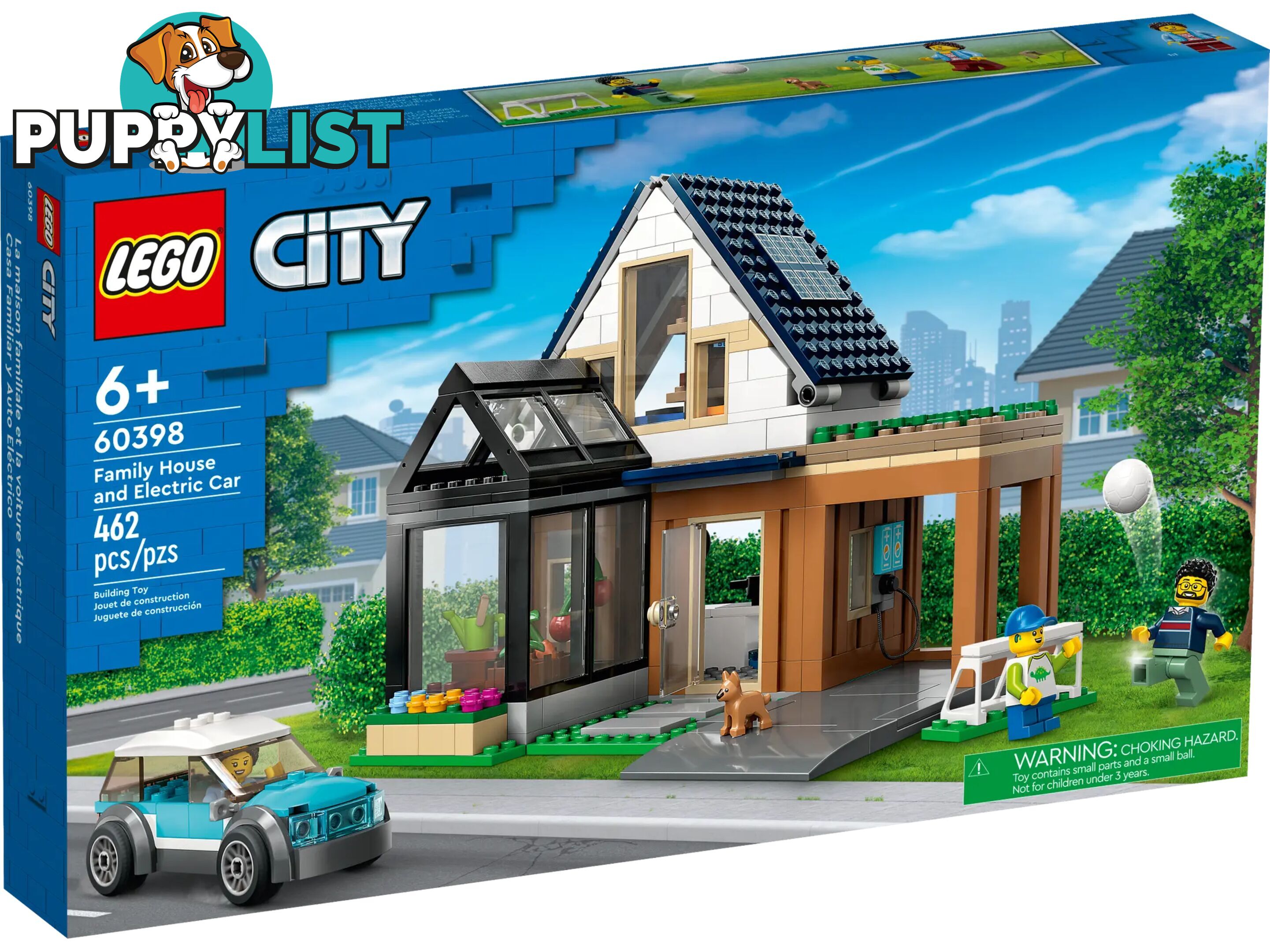 LEGO 60398 Family House and Electric Car - City - 5702017462363