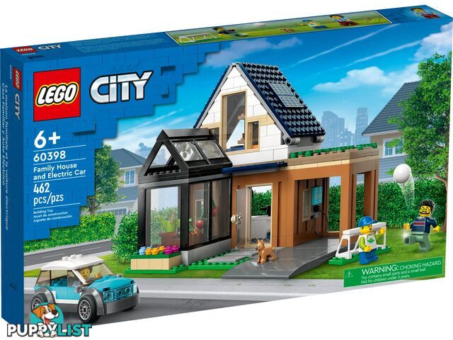 LEGO 60398 Family House and Electric Car - City - 5702017462363