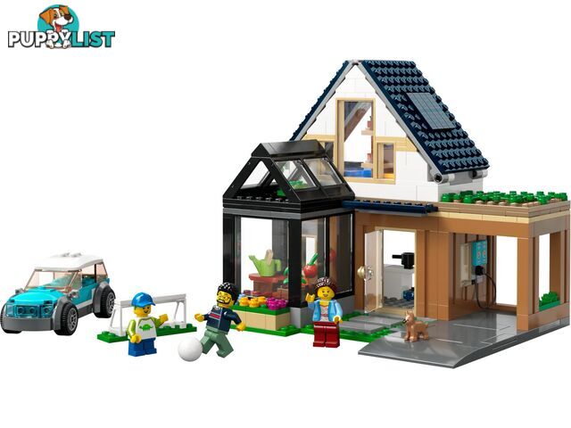 LEGO 60398 Family House and Electric Car - City - 5702017462363