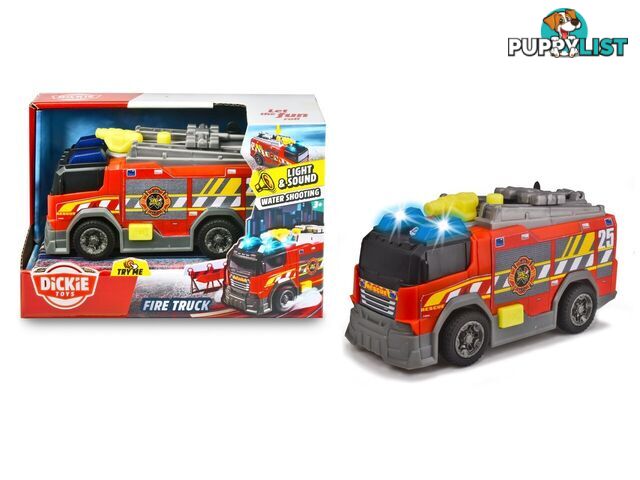 Dickie Toys Fire Truck Lights & Sound 15cm - Rpdk75483 - 4006333075483