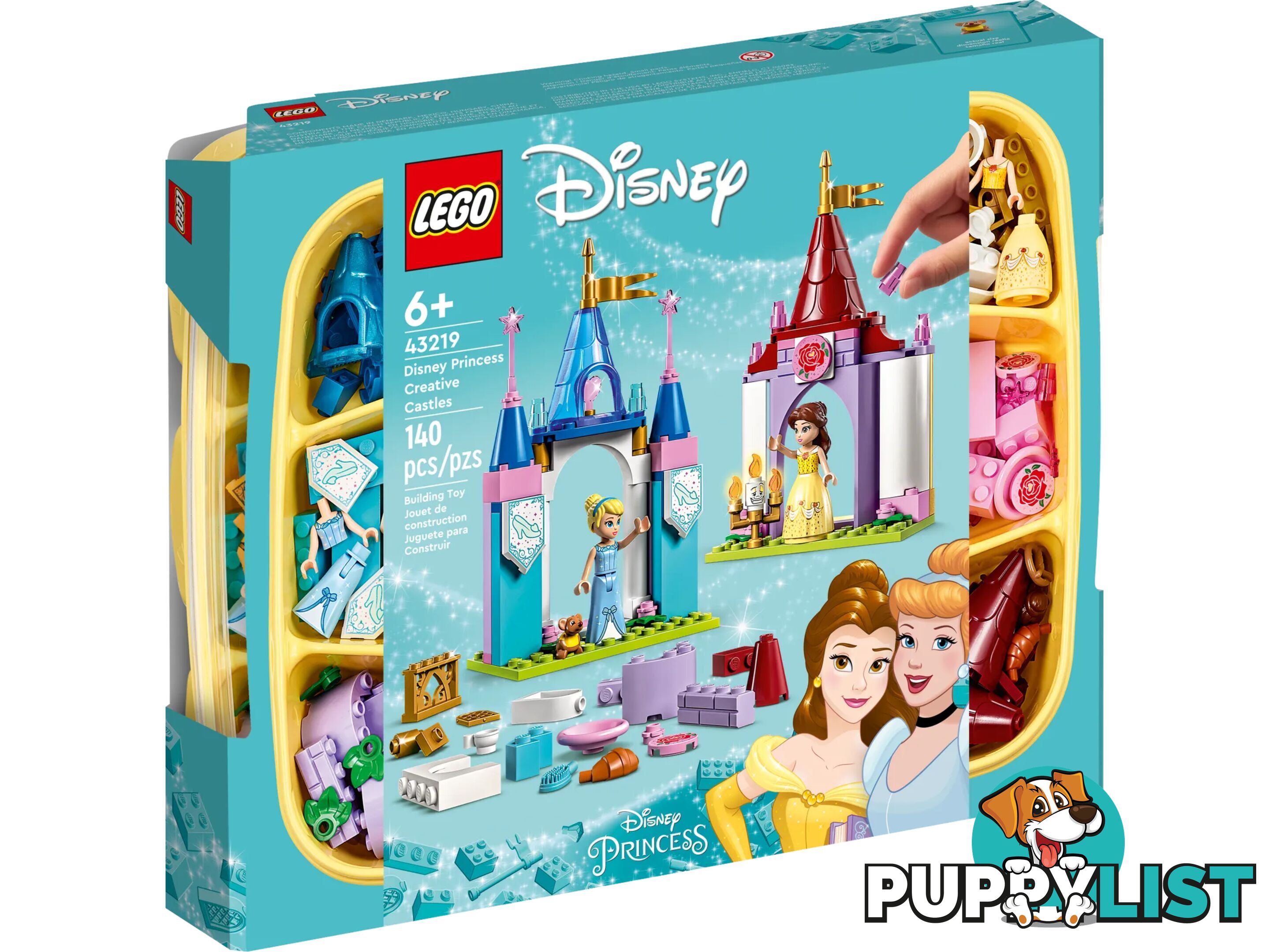 LEGO 43219 Disney Princess Creative Castlesâ€‹ - Disney Princess - 5702017424866