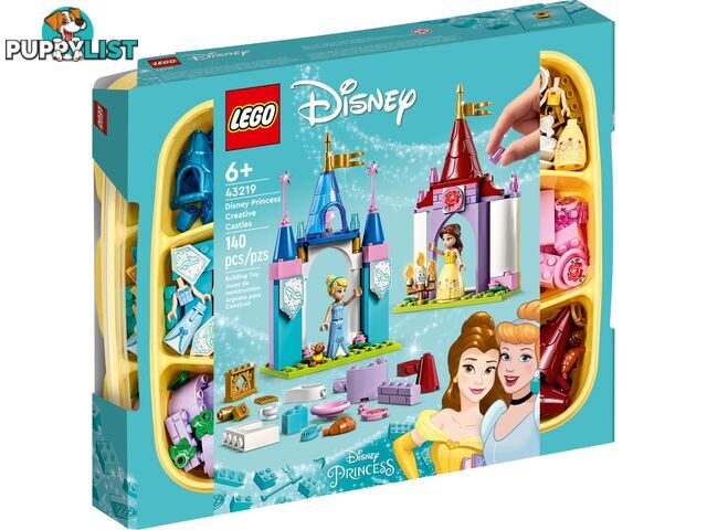 LEGO 43219 Disney Princess Creative Castlesâ€‹ - Disney Princess - 5702017424866