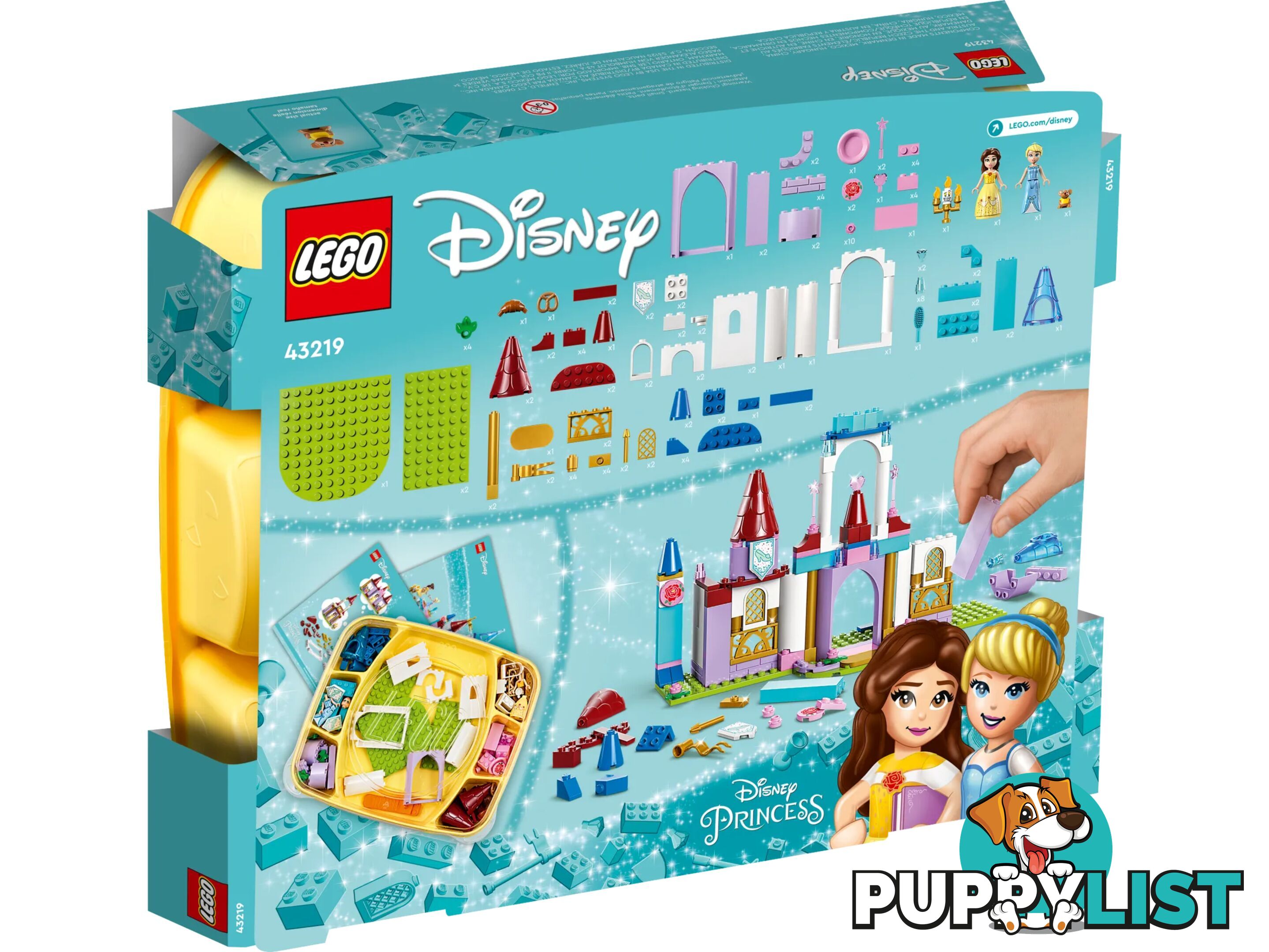 LEGO 43219 Disney Princess Creative Castlesâ€‹ - Disney Princess - 5702017424866