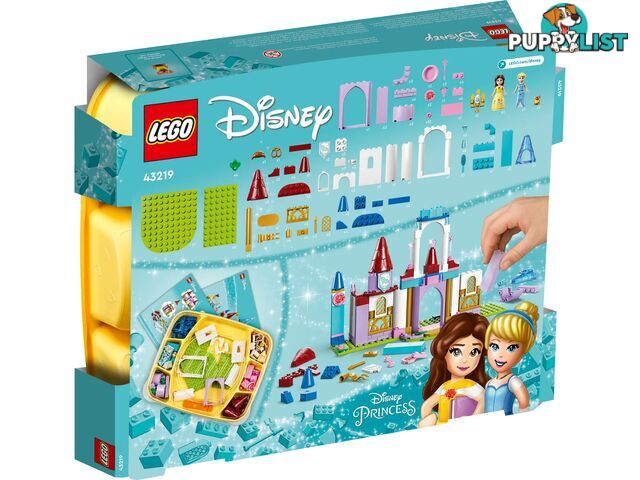 LEGO 43219 Disney Princess Creative Castlesâ€‹ - Disney Princess - 5702017424866