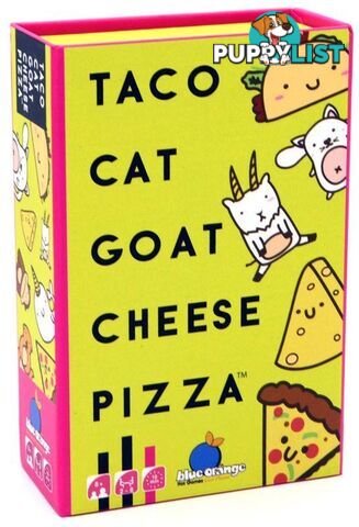 Taco Cat Goat Cheese Pizza Party Game Vr80397909019 - 803979090191