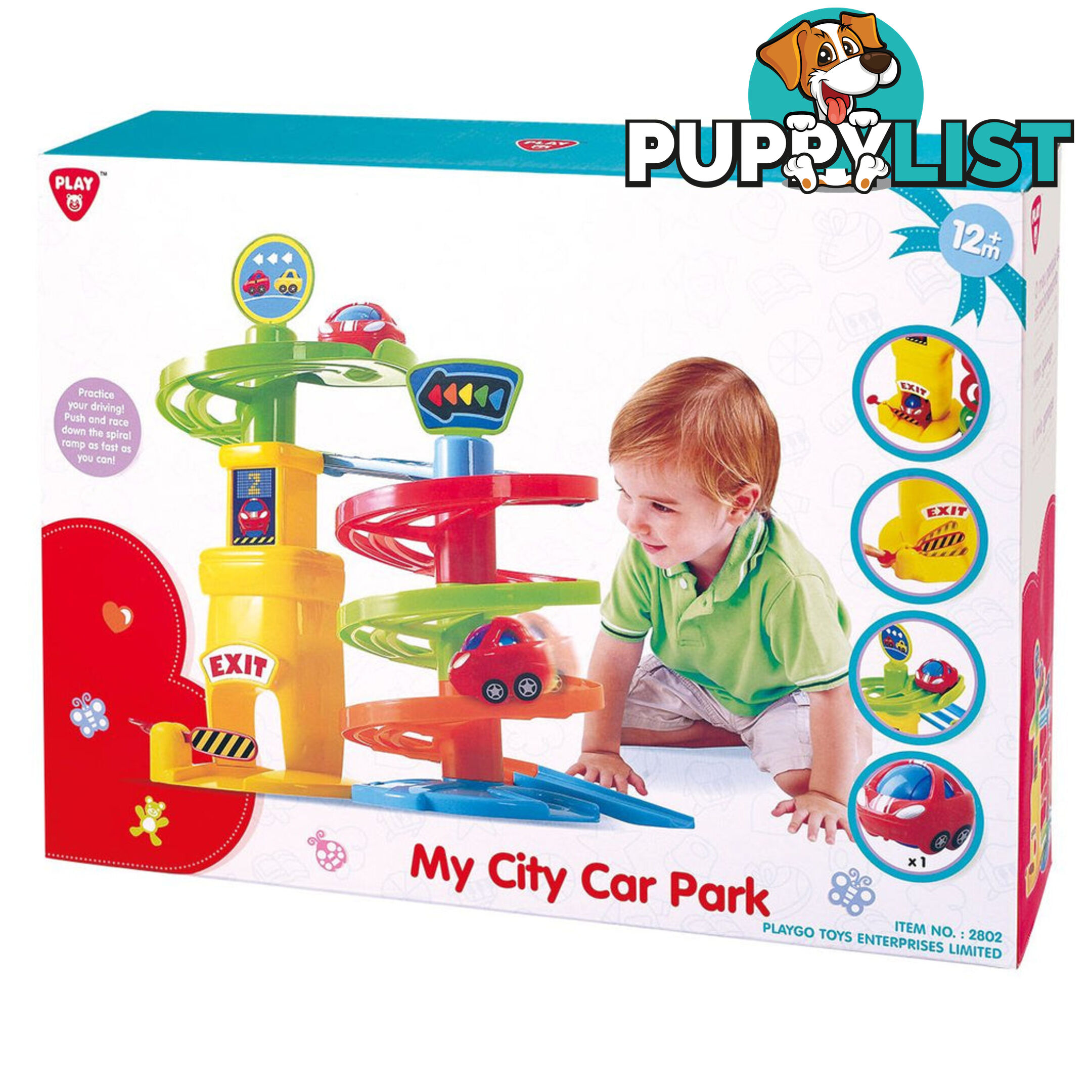 Playgo Toys Ent. Ltd. My City Car Park - Art58028 - 4892401028020