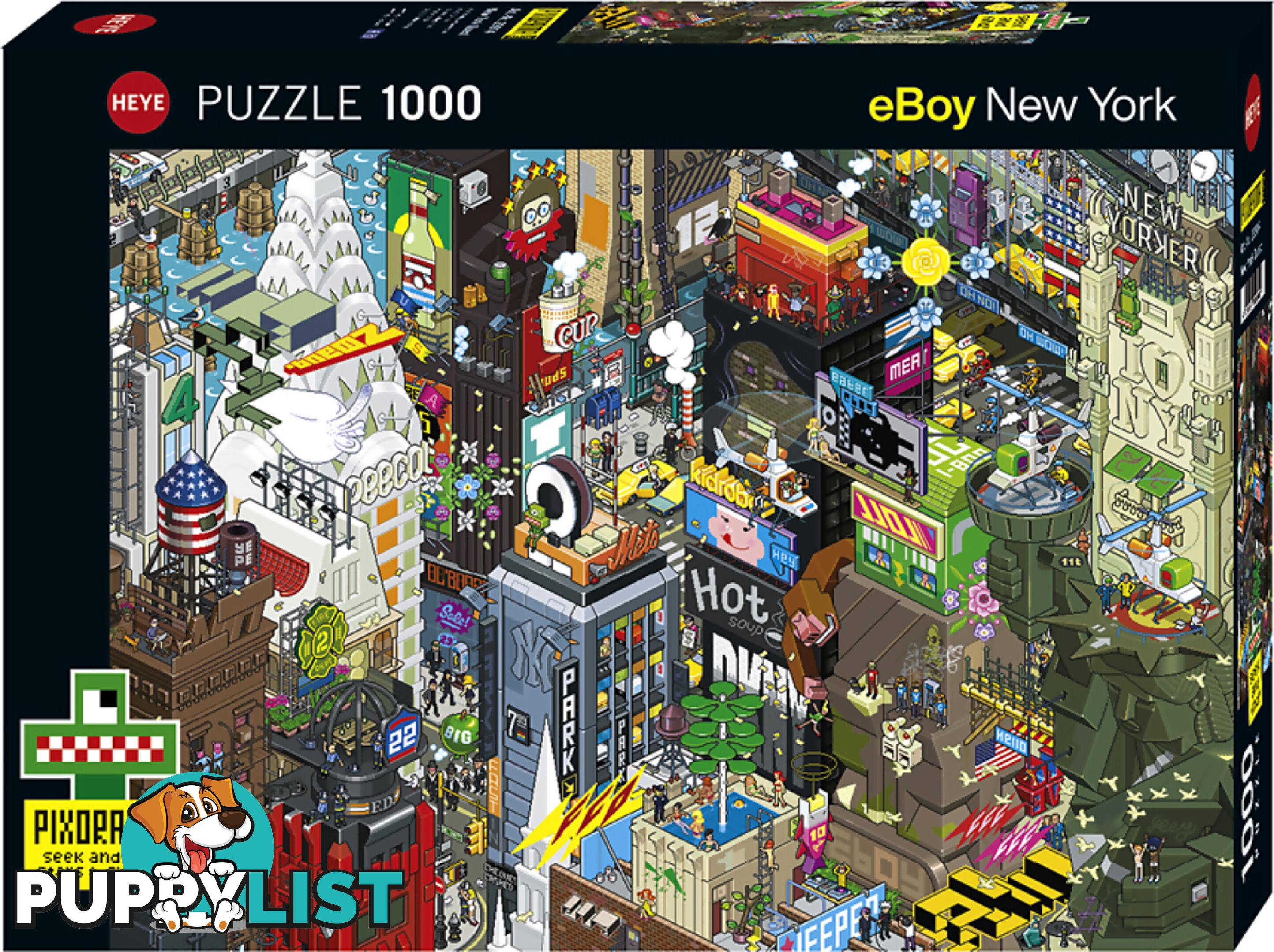 Heye - New York Quest Jigsaw Puzzle 1000pc - Jdhey29914 - 4001689299149