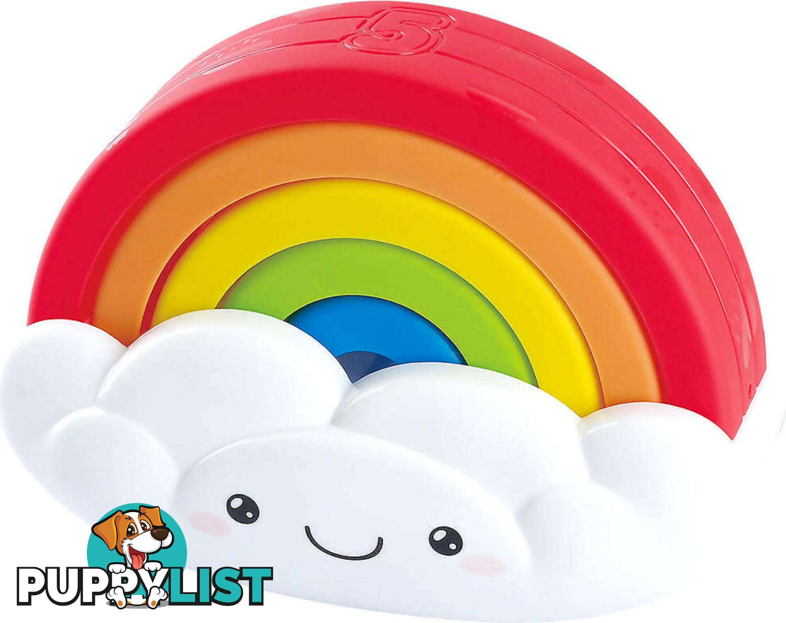 Playgo Toys Ent. Ltd - Stacking Rainbow Cloud - Art65915 - 4892401023568