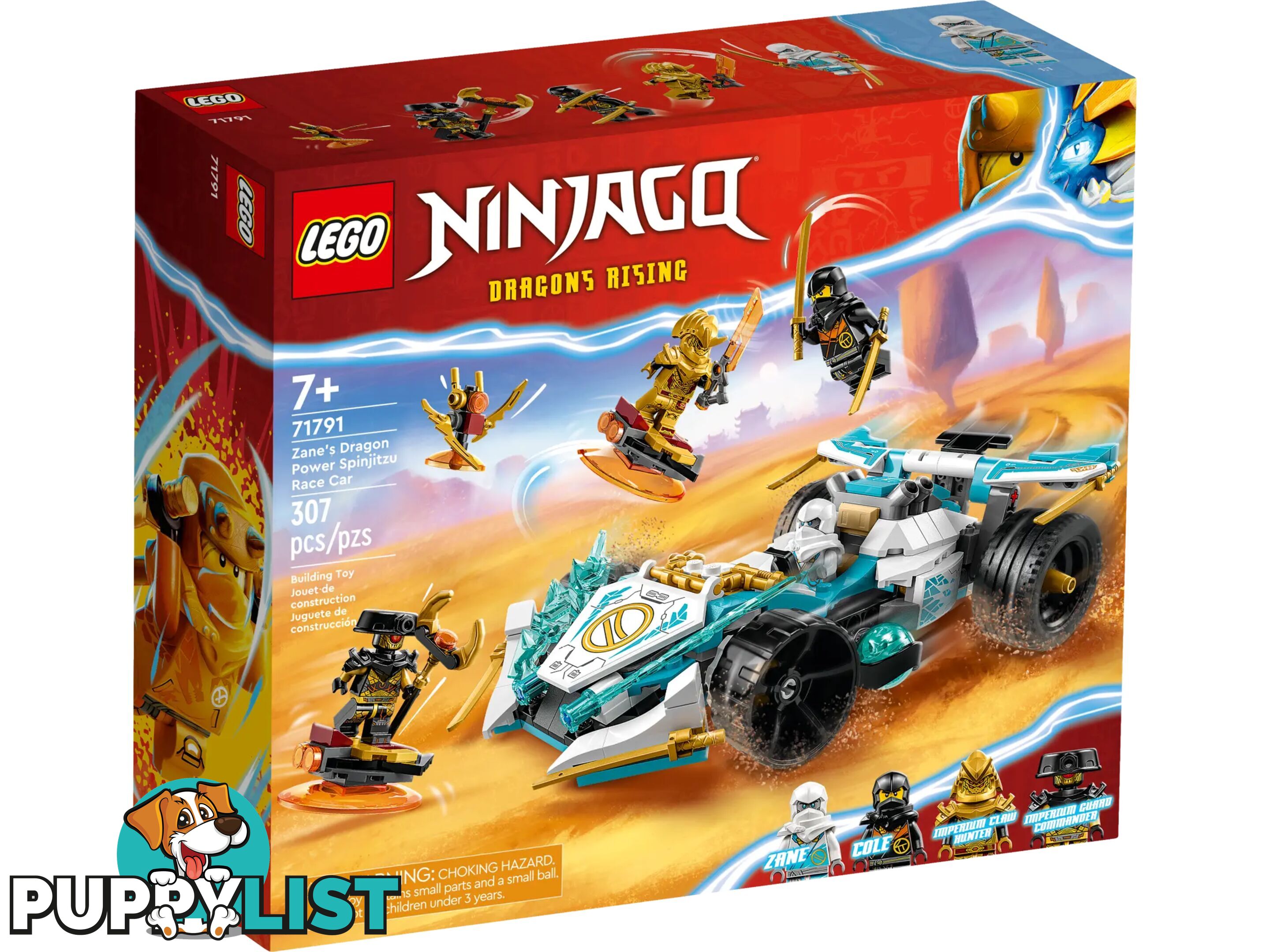 LEGO 71791 Zaneâ€™s Dragon Power Spinjitzu Race Car - Ninjago - 5702017413068