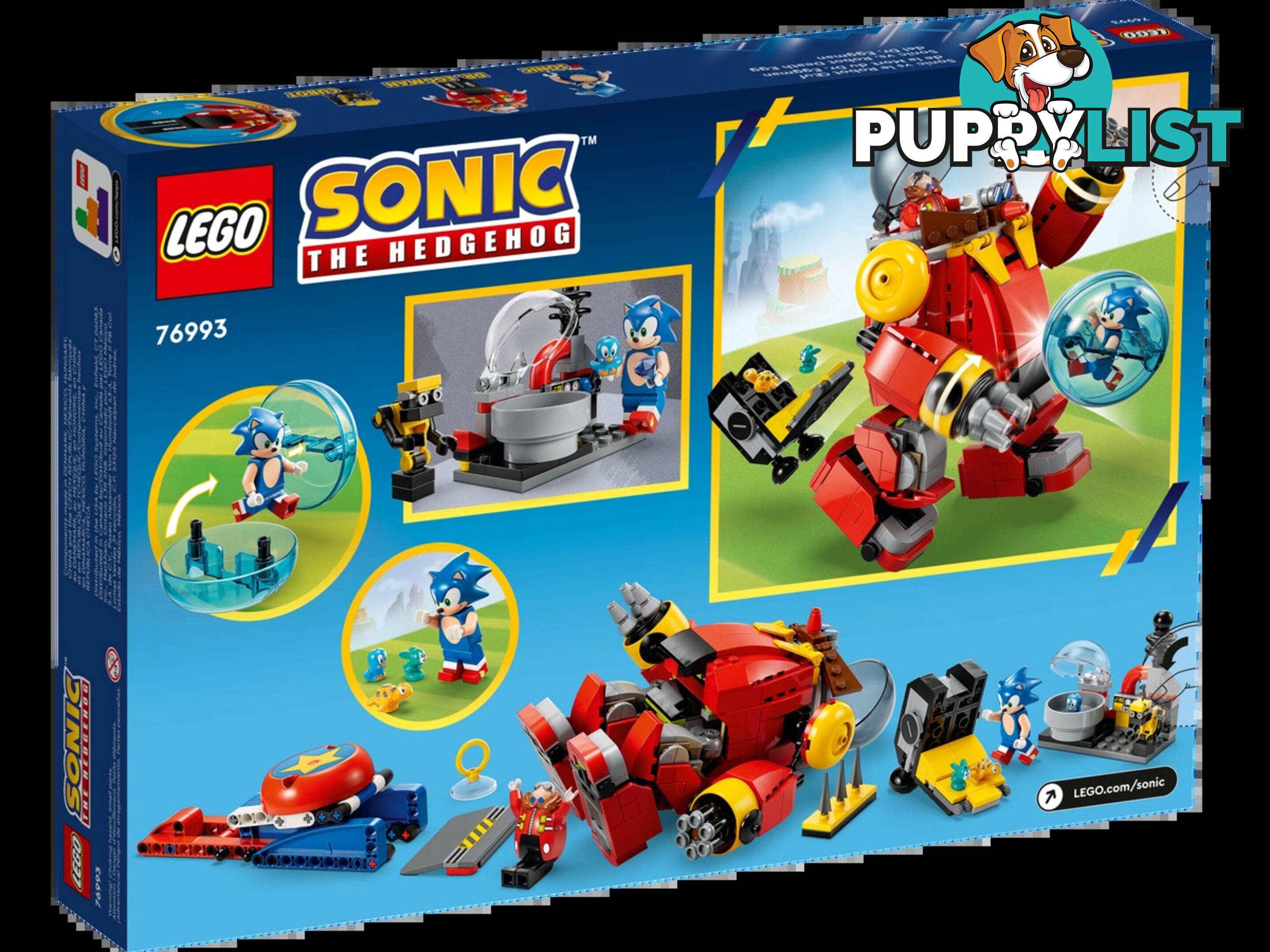 LEGO 76993 Sonic vs. Dr. Eggman's Death Egg Robot - Sonic the Hedgehog - 5702017419510