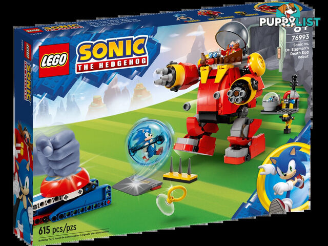 LEGO 76993 Sonic vs. Dr. Eggman's Death Egg Robot - Sonic the Hedgehog - 5702017419510