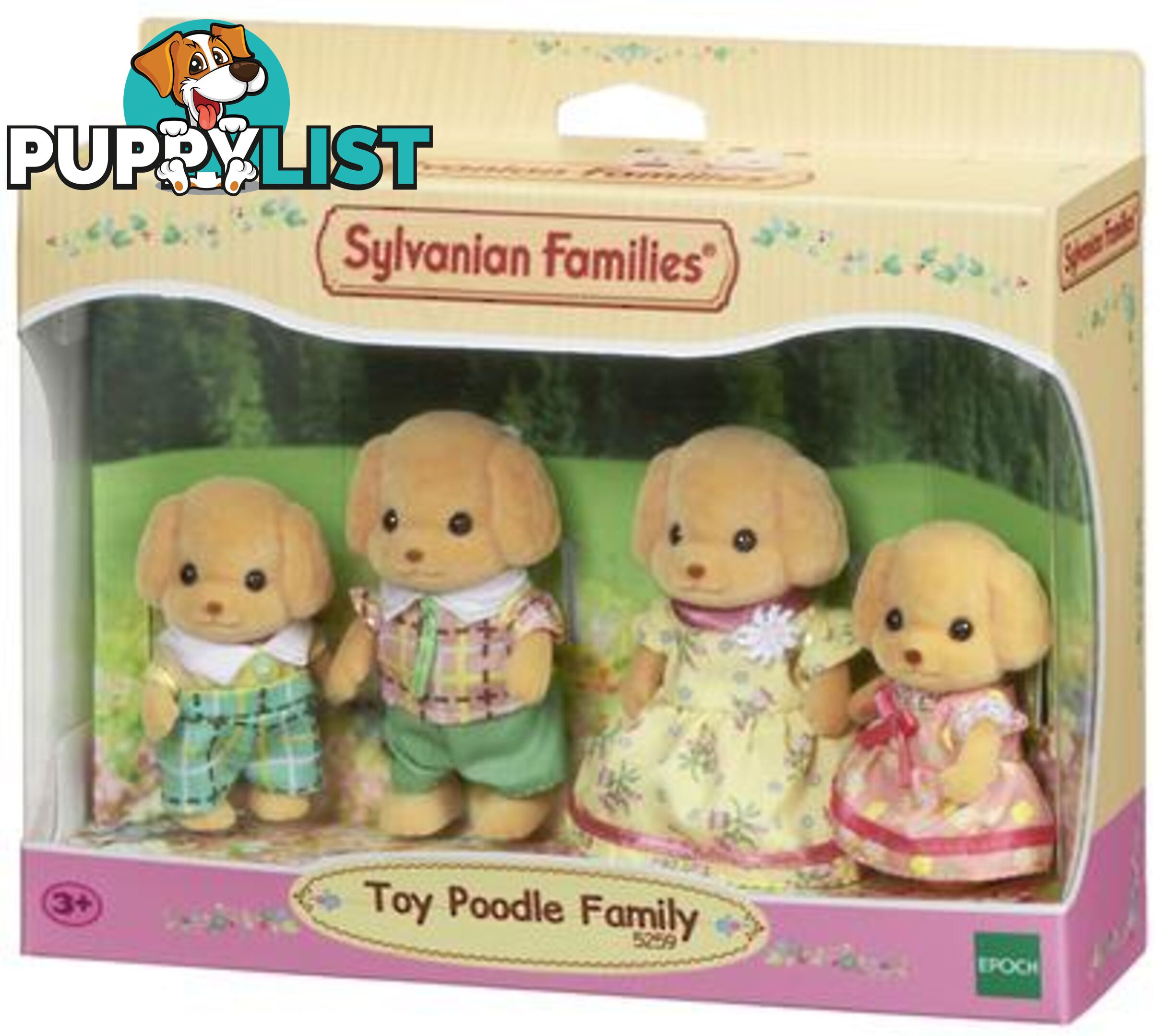 Sylvanian Families - Toy Poodle Family Sf5259 - 5054131052594