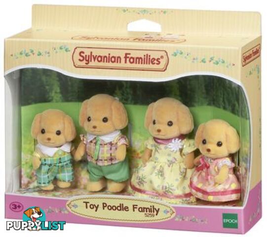 Sylvanian Families - Toy Poodle Family Sf5259 - 5054131052594