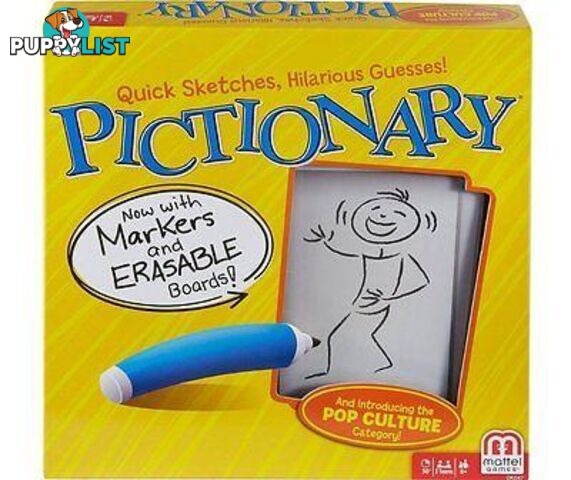 Pictionary Board Game Madkd49 - 887961236088