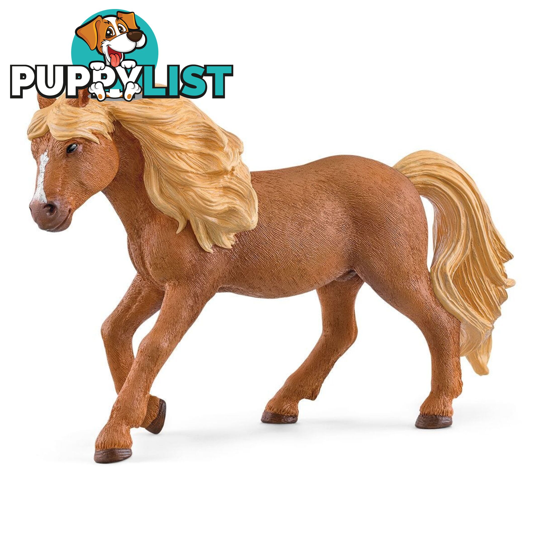 Schleich - Icelandic Pony Stallion Figurine - Mdsc13943 - 4059433484648