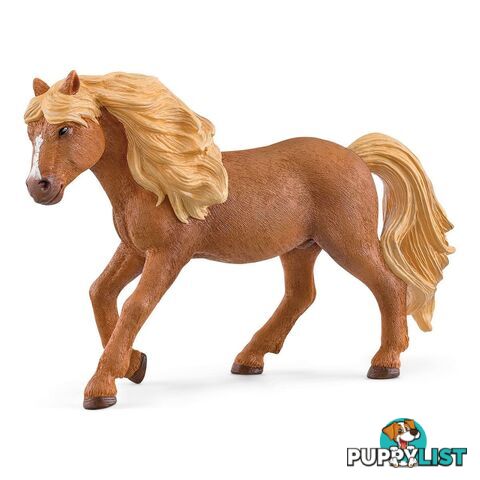 Schleich - Icelandic Pony Stallion Figurine - Mdsc13943 - 4059433484648