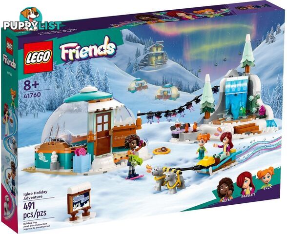 LEGO 41760 Igloo Holiday Adventure - Friends - 5702017463513