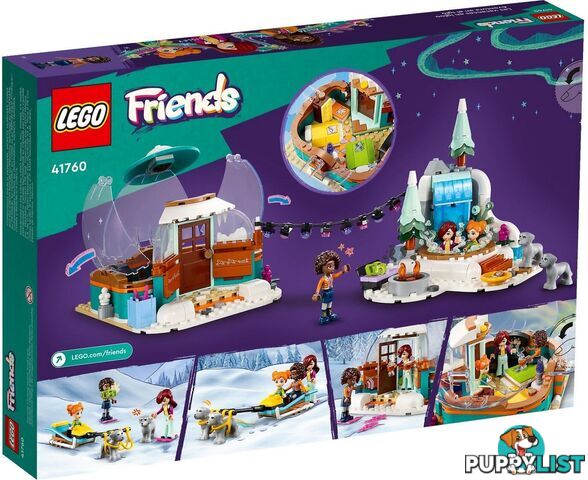 LEGO 41760 Igloo Holiday Adventure - Friends - 5702017463513