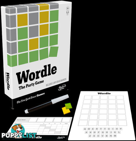 Wordle The Party Game - Hasbro - Hbf8348 - 195166223391