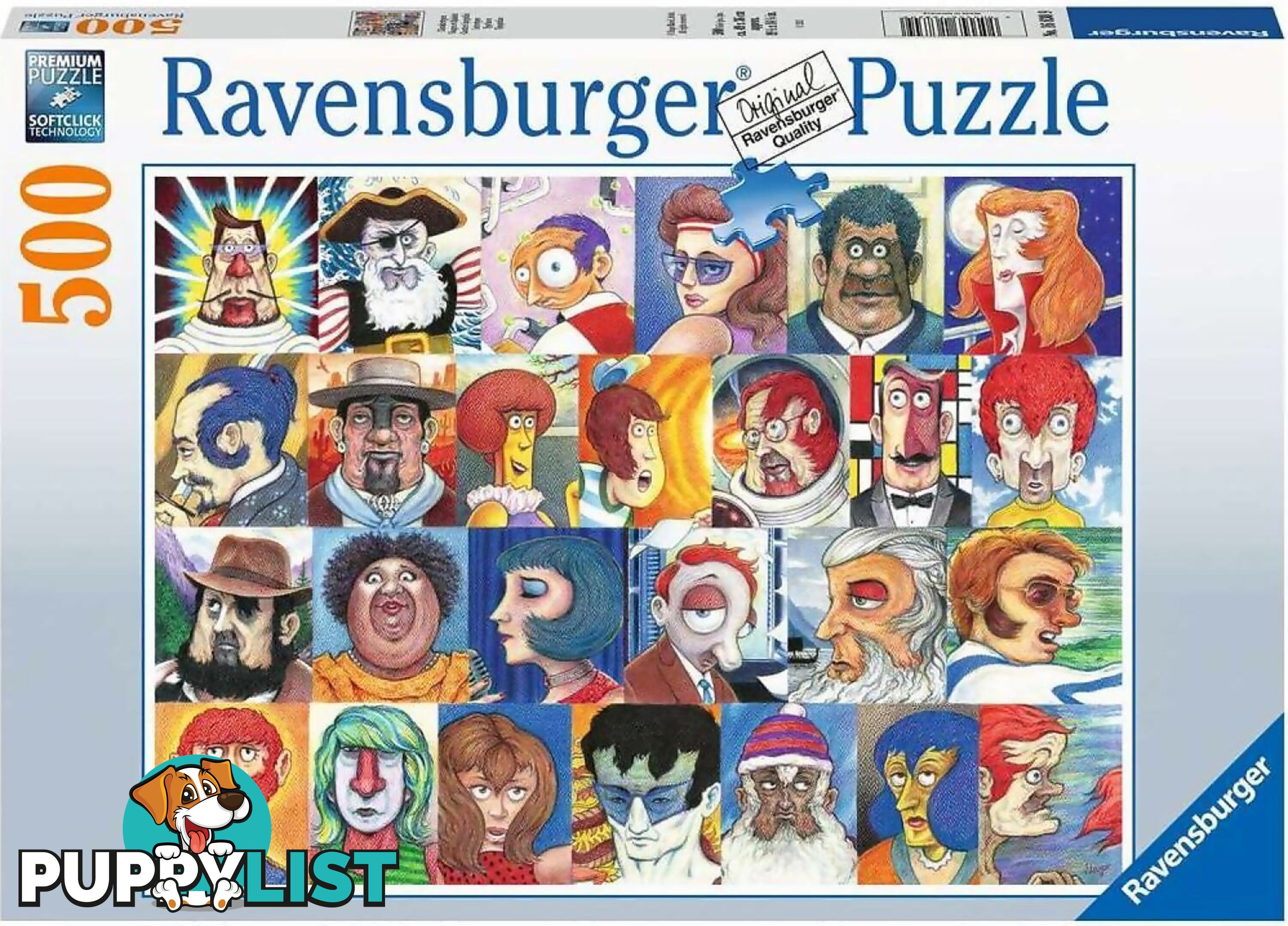 Ravensburger - Typefaces Jigsaw Puzzle 500pc - Mdrb16830 - 4005556168309