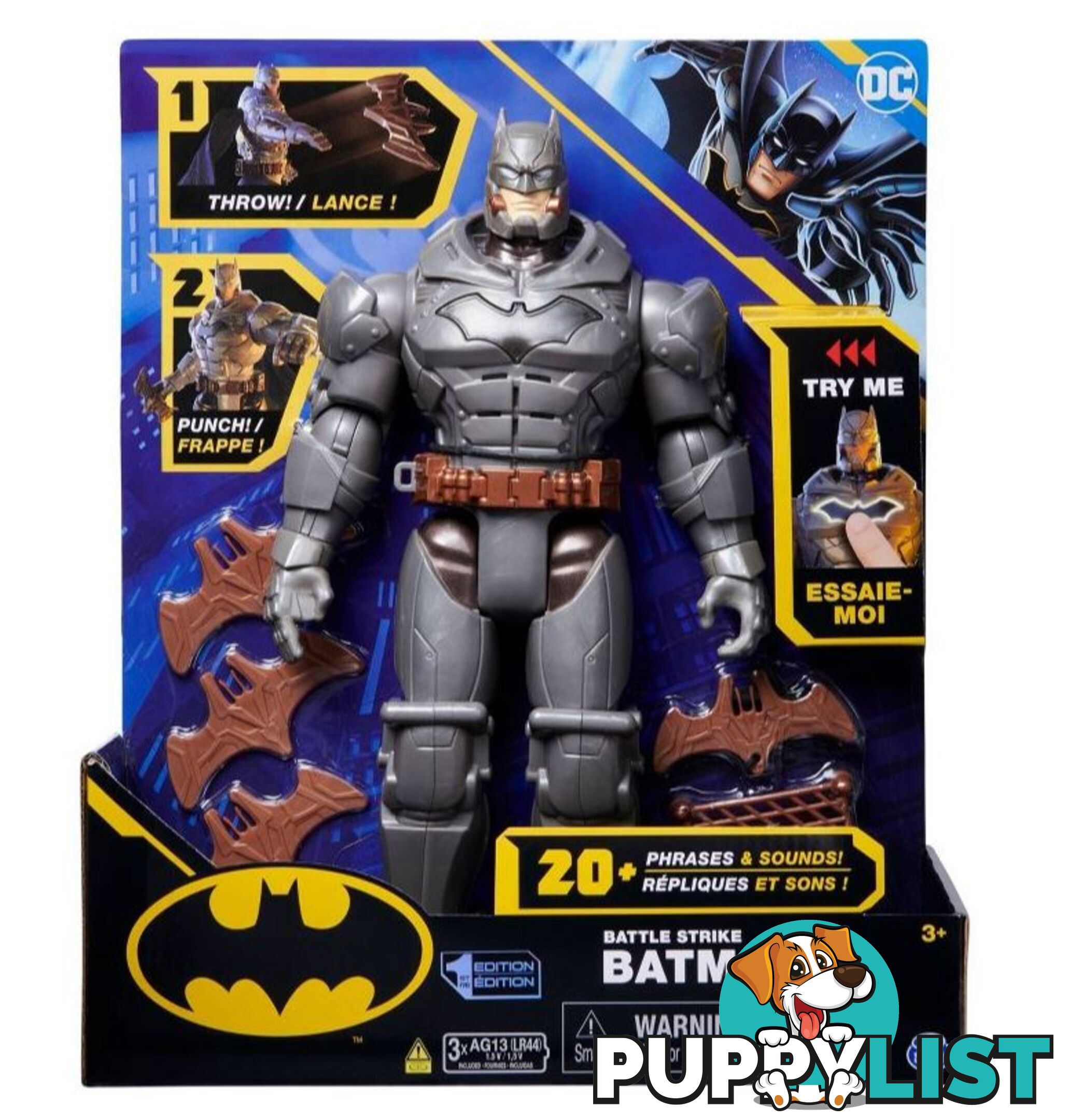 Batman Figure 12' Deluxe With Sound - Si6064831 - 778988343685