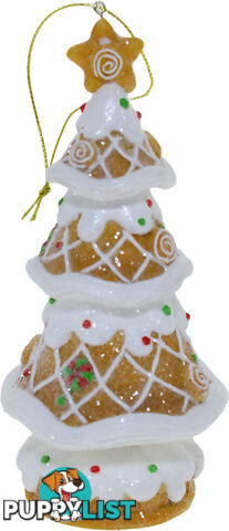 Cotton Candy - Xmas 15cm Frosted Gingerbread Tree - Ccxswt07 - 9353468019376