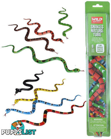 Wild Republic - Nature Tube Snake Collection - Wr12884 - 092389128840