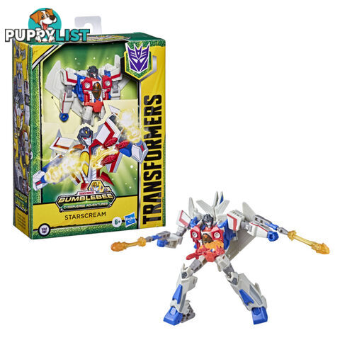 Transformers Bumblebee Cyberverse Adventures Toys Deluxe Starscream - Hbe70535f0507 - 5010993866885