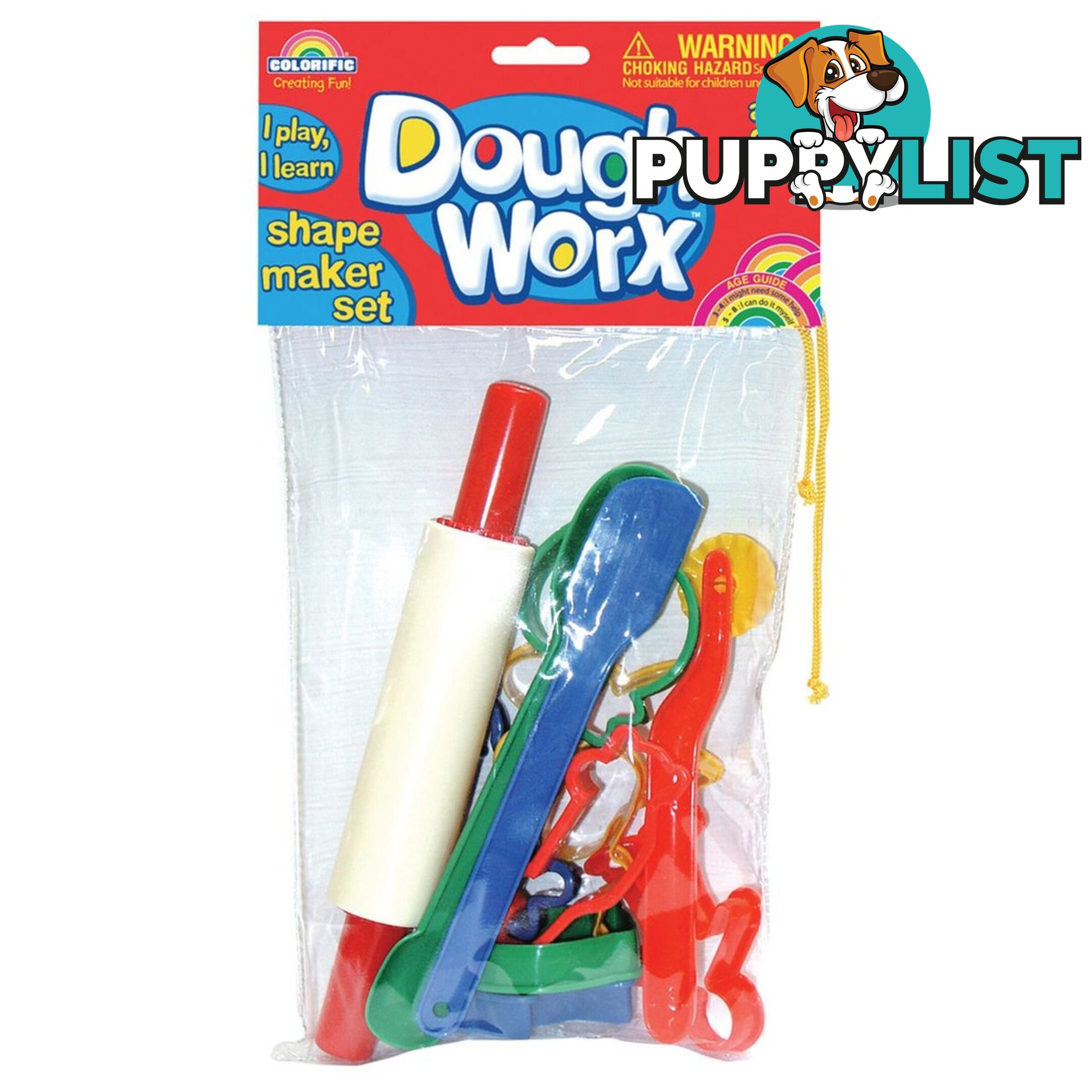 Colorific Dough Worx Shape Maker Set Cf103882 - 9314812103882